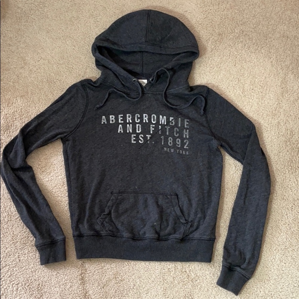 Abercrombie and Fitch Cropped Sweatshirt